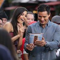 Freida Pinto seen at The Grove  for news programme 'Extra' | Picture 121326